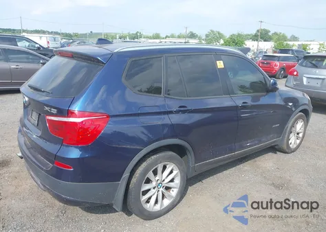 2013 BMW X3 xDrive28I из США, поврежденный, VIN 5UXWX9C52D0A13809